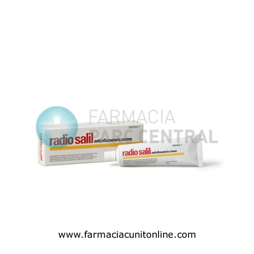 RADIO SALIL ANTIINFLAMATORIO CREMA , 1 tubo de 60 g