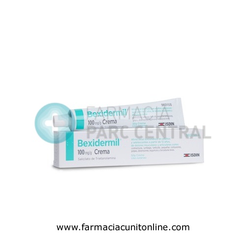 BEXIDERMIL 100 mg/g CREMA , 1 tubo de 50 g