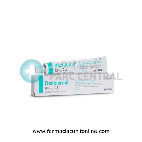 BEXIDERMIL 100 mg/g GEL , 1 tubo de 50 g
