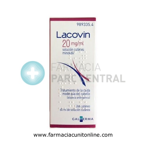 LACOVIN 20 mg/ml SOLUCIÓN CUTÁNEA , 1 frasco de 60 ml