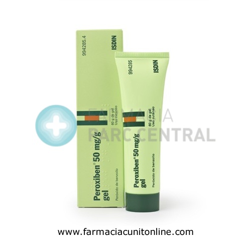 PEROXIBEN  50 mg/g GEL, 1 tubo de 60 g