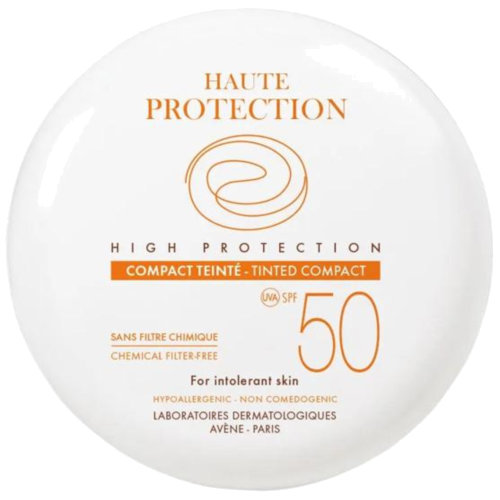 Avene spf 50 compacto alta proteccion  1 envase 10 g color sable/arena