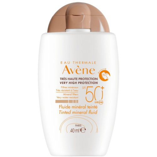 Avene fluido mineral spf 50+ color (1 envase 40 ml)