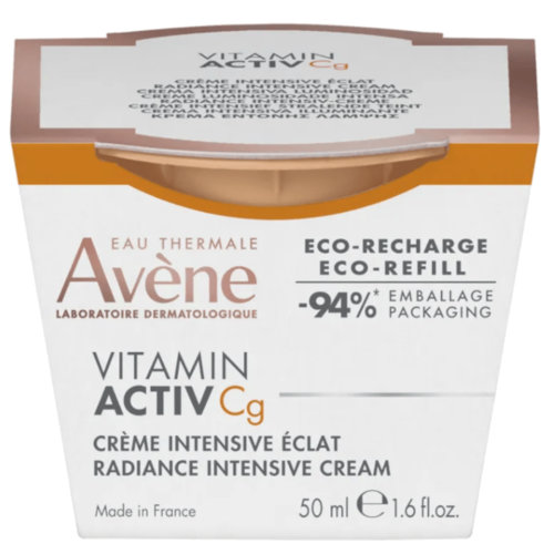 Avene vitamin activ cg crema intensiva luminosidad  1 envase 50 ml ecorecarga