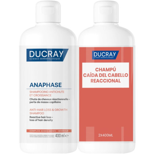 Ducray duplo anaphase champu anticaida reaccional 2x400ml