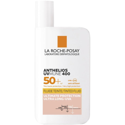 Anthelios fluido invisible spf 50+ color  1 bote 50 ml
