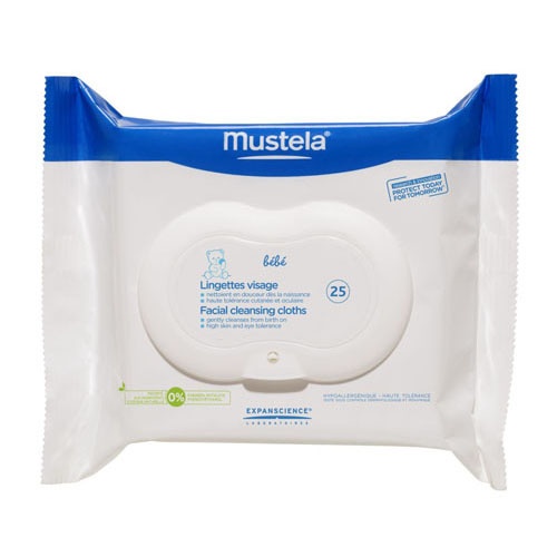 MUSTELA TOALLITAS PARA LA CARA (25 TOALLITAS)