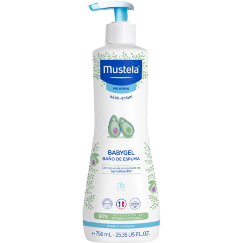 Babygel baño espuma mustela  1 envase 750 ml