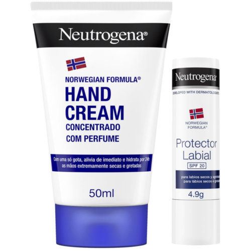 Neutrogena van gogh crema manos concentrada+ stick labial spf 20  1 envase 50 ml + 1 envase 4,8 g pa
