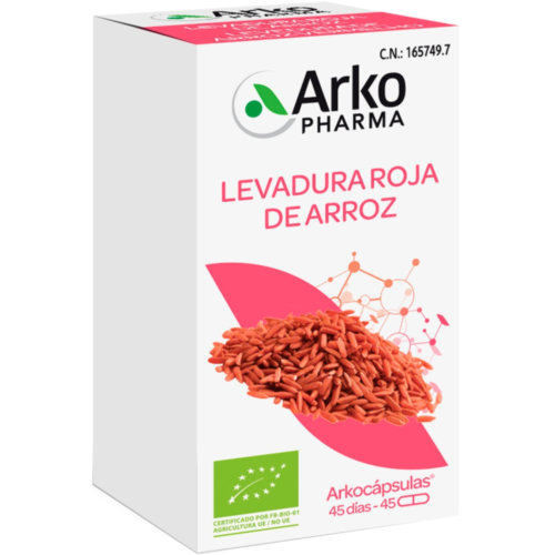Arkocapsulas levadura roja de arroz (45 capsulas)
