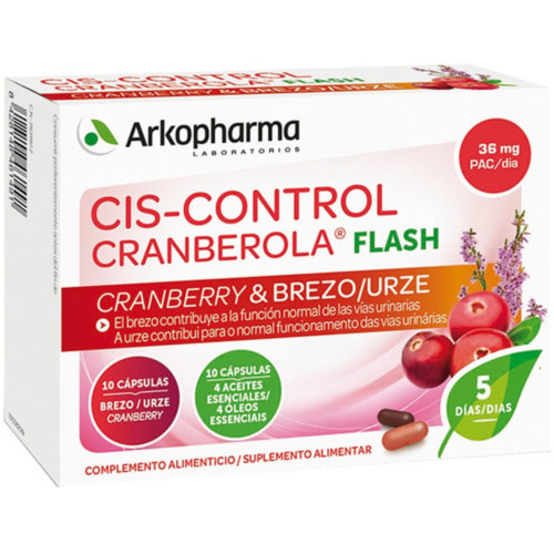 Cranberola ciscontrol flash arandano (20 capsulas)