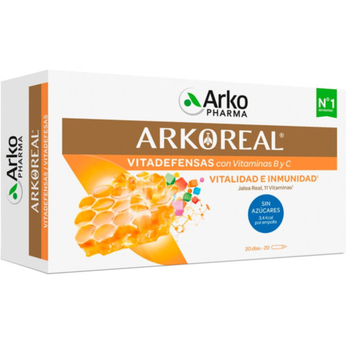 Arkoreal jalea real vitadefensas  1000 mg 20 ampollas 15 ml
