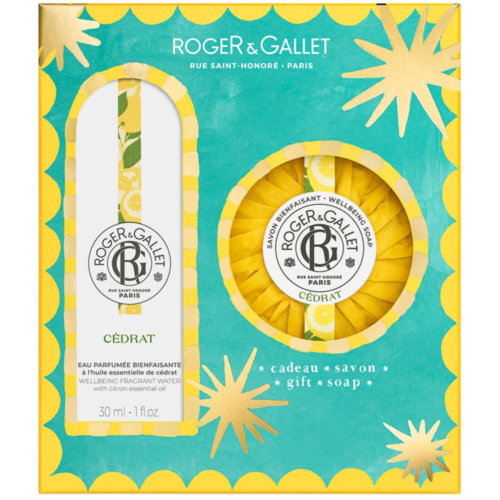 Rg cedrat colonia 30ml + jabon perfumado cofre de navidad 2025
