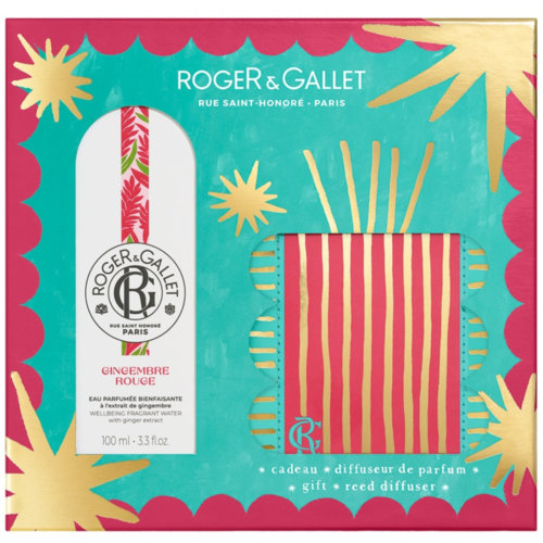 Rg gingembre rouge colonia 100ml + vela cofre navidad 2025