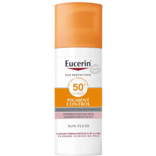 Eucerin sun protection 50+ fluid pigment control  1 envase 50 ml