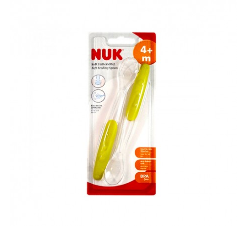 Cuchara silicona easy learning - nuk (2 unidades)