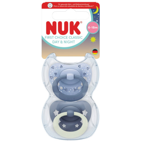 Chupete silicona nukete dia talla 1 2 unidades - nukete dia