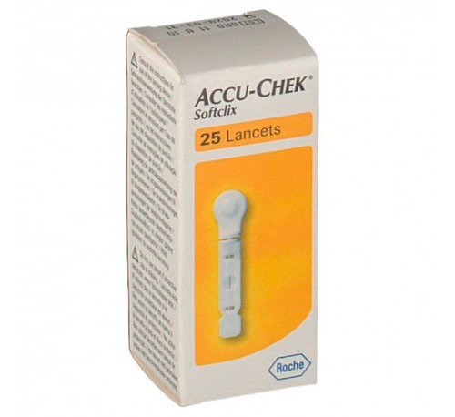 Lancetas - accu-chek softclix (25 unidades)