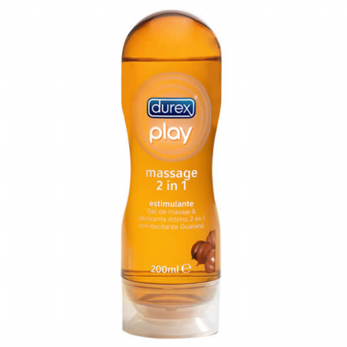 DUREX PLAY GEL MASSAGE GUARANA ESTIMULANTE 200 ML