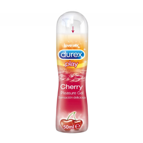 DUREX PLAY CHERRY  PLEASURE GEL - LUBRICANTE HIDROSOLUBLE INTIMO (50 ML)