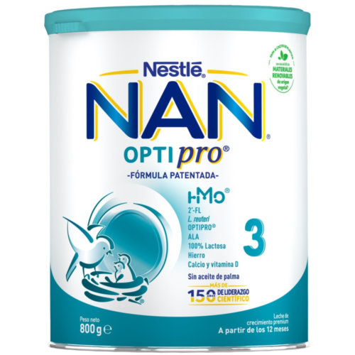 NAN 3 PREPARADO LACTEO INFANTIL (800 G)