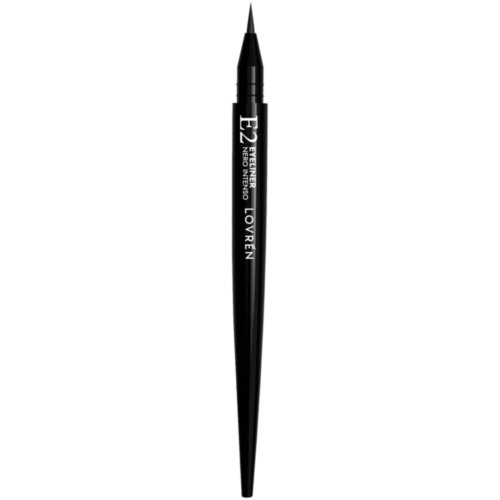 Lovren e2 eyeliner negro intenso punta biselada