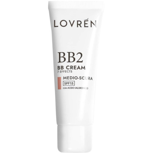 Lovren bb2 bb cream 7 efectos medio-oscura