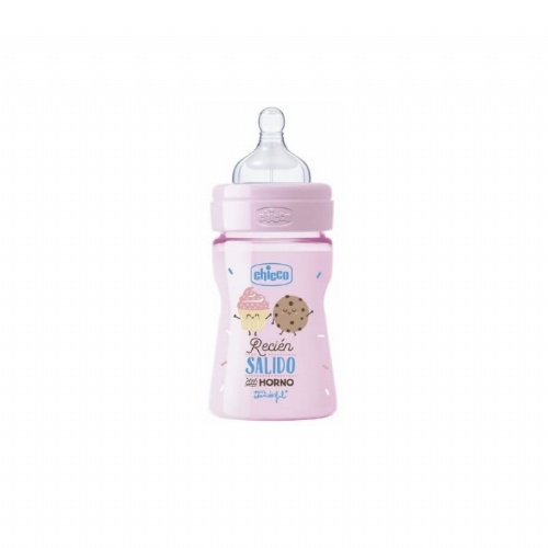 Chicco bibe silic +0m well-being mr.wonde 150 ml