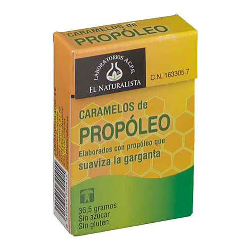 Caramelos de propoleo sin azucar - el naturalista (1 envase 36,5 g)