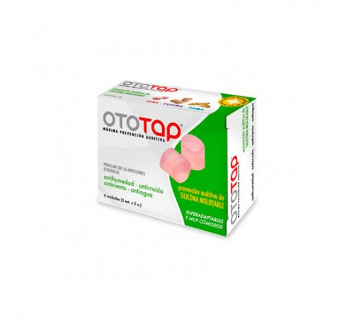Tapones oidos silicona - ototap (6 unidades)