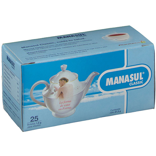 Manasul classic (25 filtros 1,5 g)