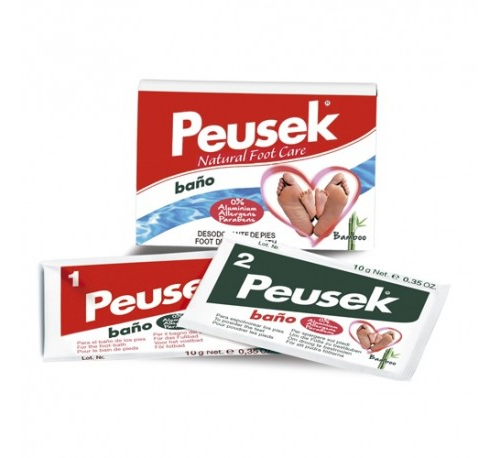 Peusek baño antitranspirante pies (1 envase 20 g)