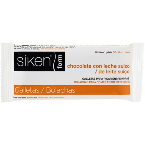 Siken form (1 galleta 22 g sabor chocolate con leche)