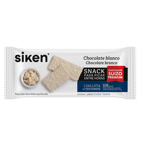 Siken form (1 galleta 22 g sabor chocolate blanco)