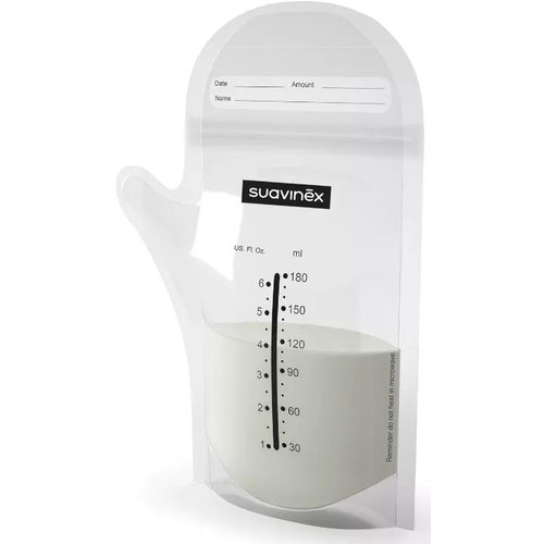 Bolsas almacen leche materna suavinex 25 bolsas