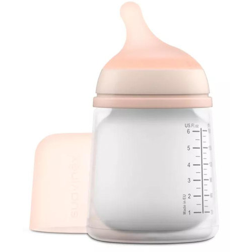 Suavinex bibe silic +0m flujo lento anti colico zero-zero 180 ml