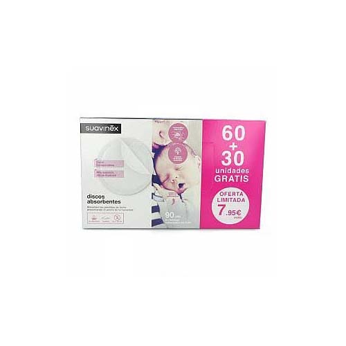 Suavinex discos protegesenos 60+30 oferta