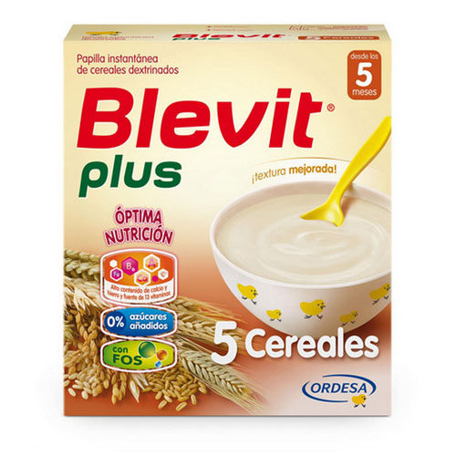 BLEVIT PLUS 5 CEREALES (600 G)