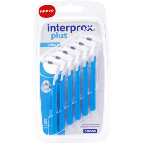 CEPILLO ESPACIO INTERPROXIMAL - INTERPROX PLUS (CONICO 6 U)