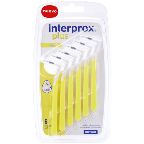 CEPILLO ESPACIO INTERPROXIMAL - INTERPROX PLUS (MINI 6 U)