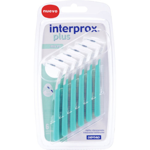 Cepillo espacio interproximal interprox plus micro  6 unidades - interprox plus