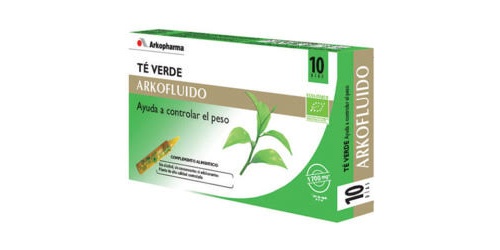 TE VERDE ARKOFLUIDO AMPOLLAS (10 VIALES)