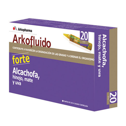 ARKOFLUIDO ALCACHOFA FORTE AMP BEBIBLES (15 ML 20 AMP)