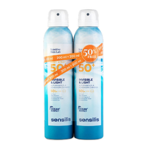 Sss sensilis duplo spray solar spf 50 tacto seco