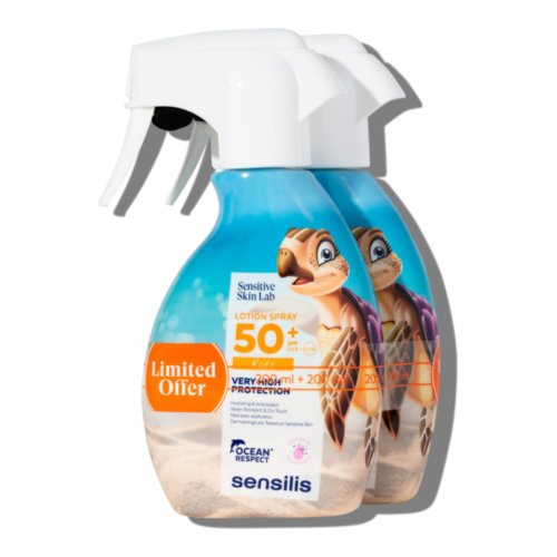 Sss sensilis duplo spray pediatrico spf50 2x200ml