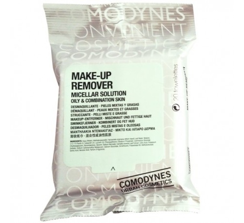 COMODYNES MAKE UP REMOVER COMBINATION OILY SKIN - CONVENIENT COSMETICS (20 TOALLITAS)