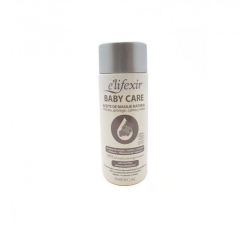 E´lifexir baby care aceite de masaje natural (1 envase 125 ml)