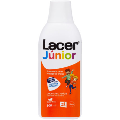 LACER COLUTORIO FLUOR DIARIO 0,05 % (FRESA 500 ML)