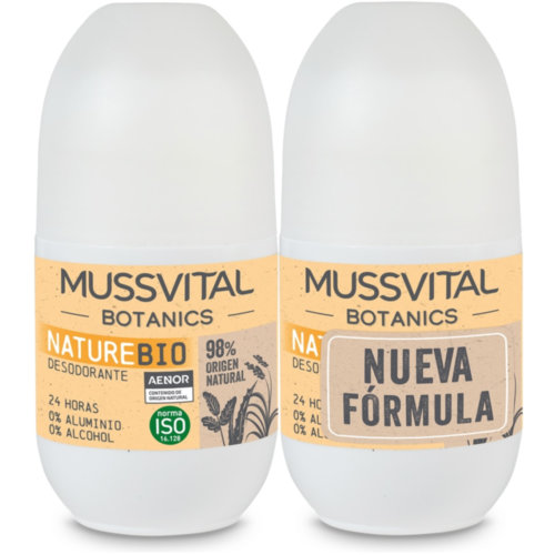 Mussvital essentials botanics desodorante nature (1 envase 75 ml)