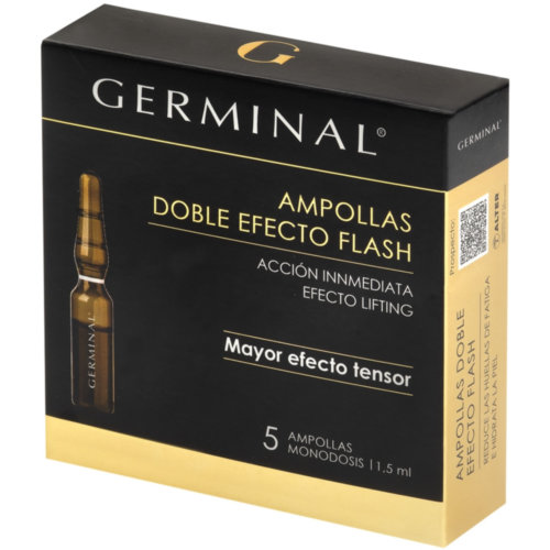 Germinal accion inmediata doble efecto flash  5 ampollas 1,5 ml